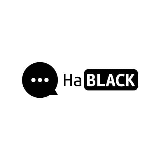 Logo HaBlack positivo